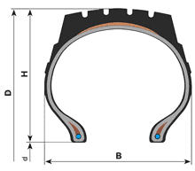 Размер шин Лада Ларгус: размерность и углы установки летних колес на Лада Ларгус