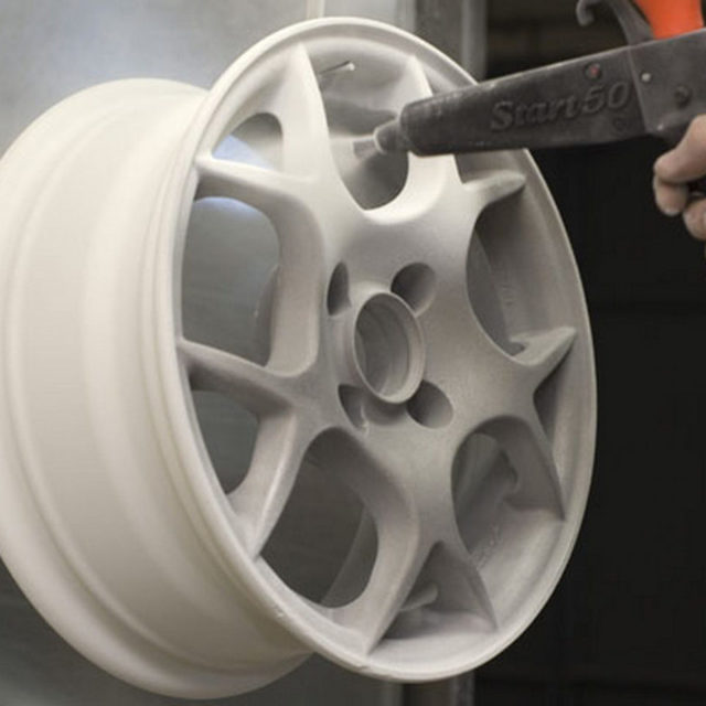 Покраска дисков и ремонт автомобиля, аквапринт стальных колесных дисков машины