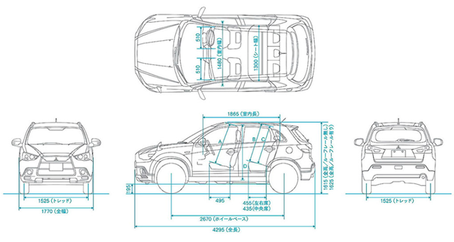 Колеса asx: размер и параметры шин на автомобиль Митсубиси АСХ (mitsubishi asx)