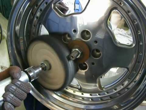 Полировка дисков автомобиля своими руками, станок для полировки литых автодисков