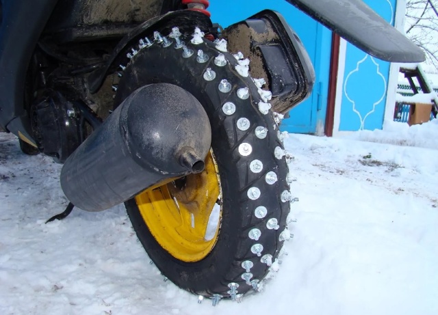 Резина на скутер: зимние покрышки для скутера 10 дюймов, какое давление в шинах